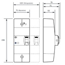 DISJONCTEUR TETRA 60A INSTANTANE 6930057 *