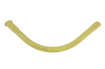 FOURREAU COURBE JAUNE PVC POUR TUBE PE D20/32 8620352 FOUC1525