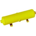 CAPACITE TAMPON 100L F/F 2" PREFABRIQUEE ACIER JAUNE RAL1003 + BOUCHON 2 BAR CAP004 §