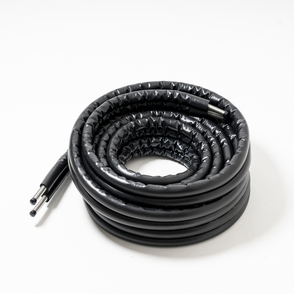 TUYAU HP 2x20M DN32 316L + ISOLANT