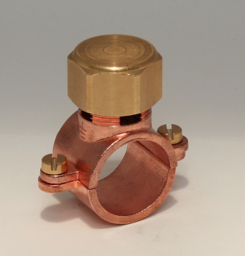 [CHU0133-101] COLLIER CAL.25 AC33.7 MISE A LA TERRE CONDUITE AC COL132 8601031