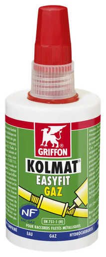 [GFV7000723] RESINE D'ETANCHEITE ANAEROBIE KOLMAT EASYFIT GAZ FLACON 50ML EN751-1 NF540